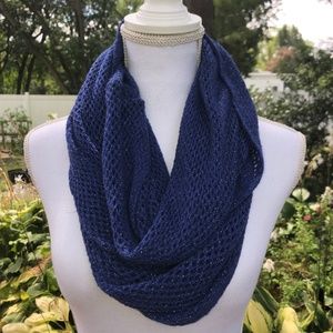 Blue Sparkly Infinity